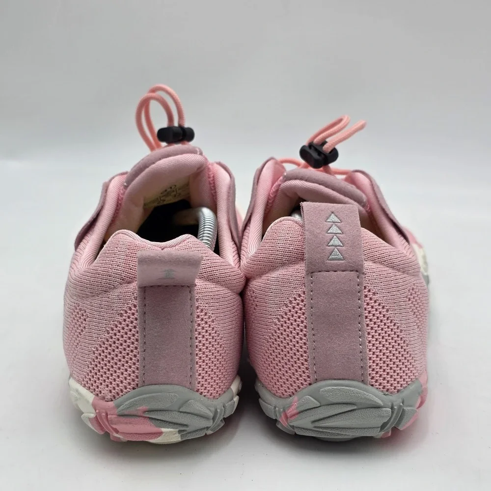 Joomra Minimalist Barefoot Trail Run Shoes Pink/Gray Women's Size 10.5 NWOB